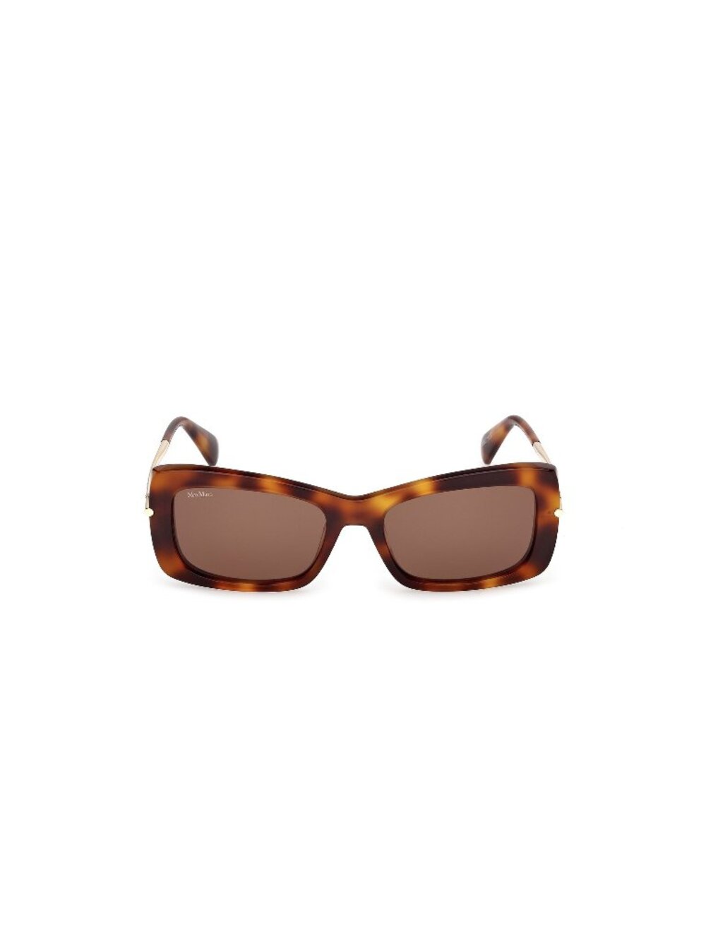 New Max Mara Women's Sunglasses Havana Brown Lens Injected Frame MaxMara MM0194